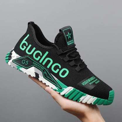 Men’s Lightweight Sport Running Shoes – Breathable Comfortable Walking Sneakers Casual Trainers