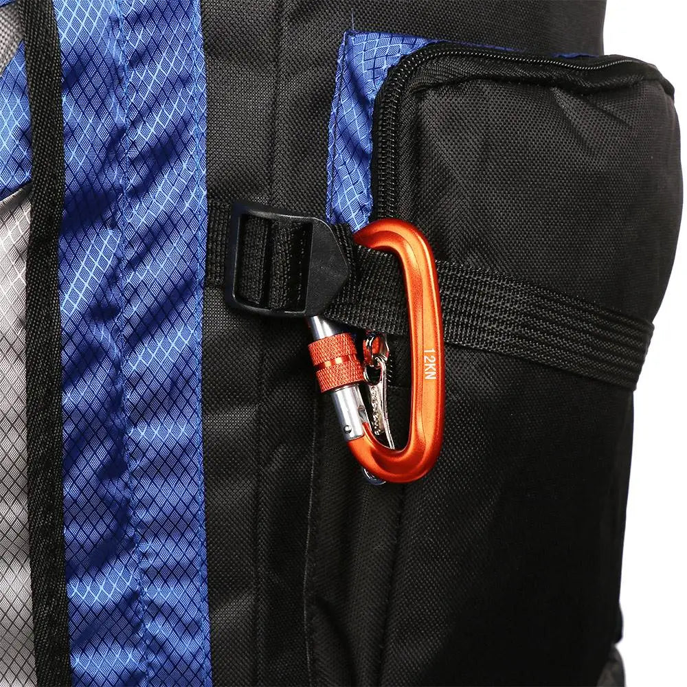 Quality Aluminum Security Master Lock Accessories Mountaineering Protective Equipment Professional Carabiner Climbing Key Hooks
