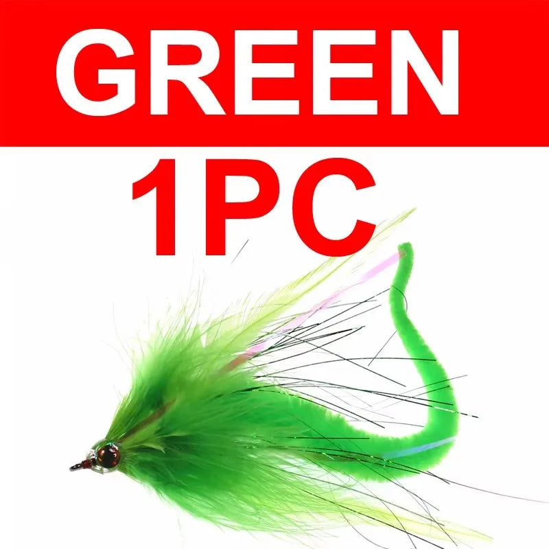 Bimoo Dragon Tail Pike and Muskie Streamers