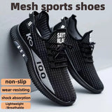 Men’s Casual Sports Shoes – Breathable Running Sneakers, Outdoor Walking & Training Tennis Shoes