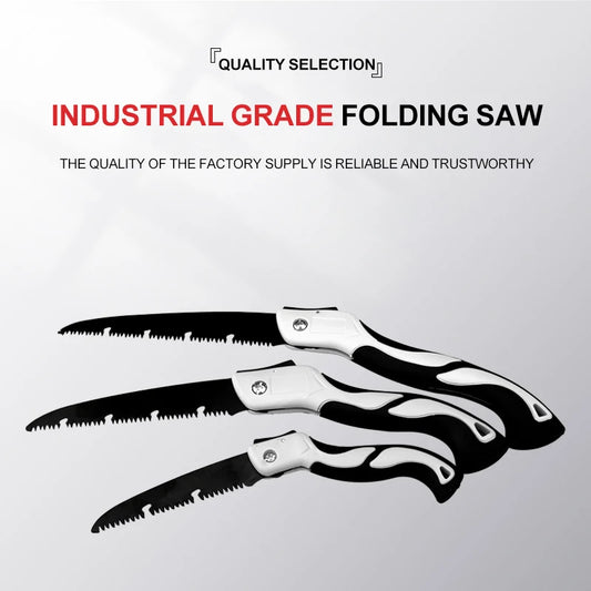 AIRAJ Folding Saw Woodworking Folding hacksaw Multifunction Cutting Wood Sharp Camping Garden Prunch Saw Tree Chopper Hand Tools