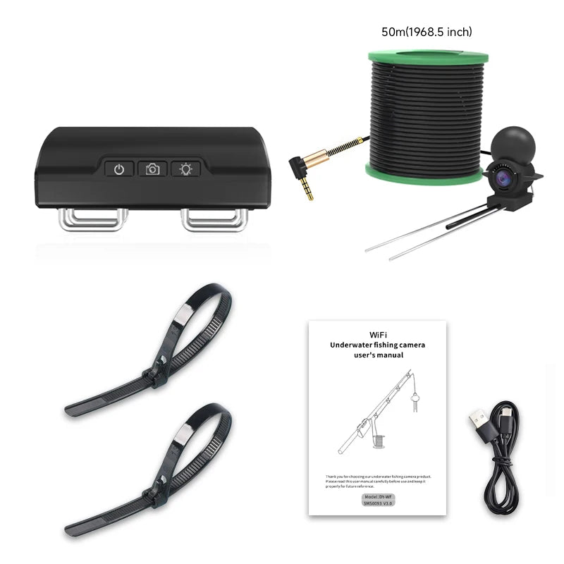 Dodosee WiFi Underwater Fishing Camera (Streams to Your Phone)
