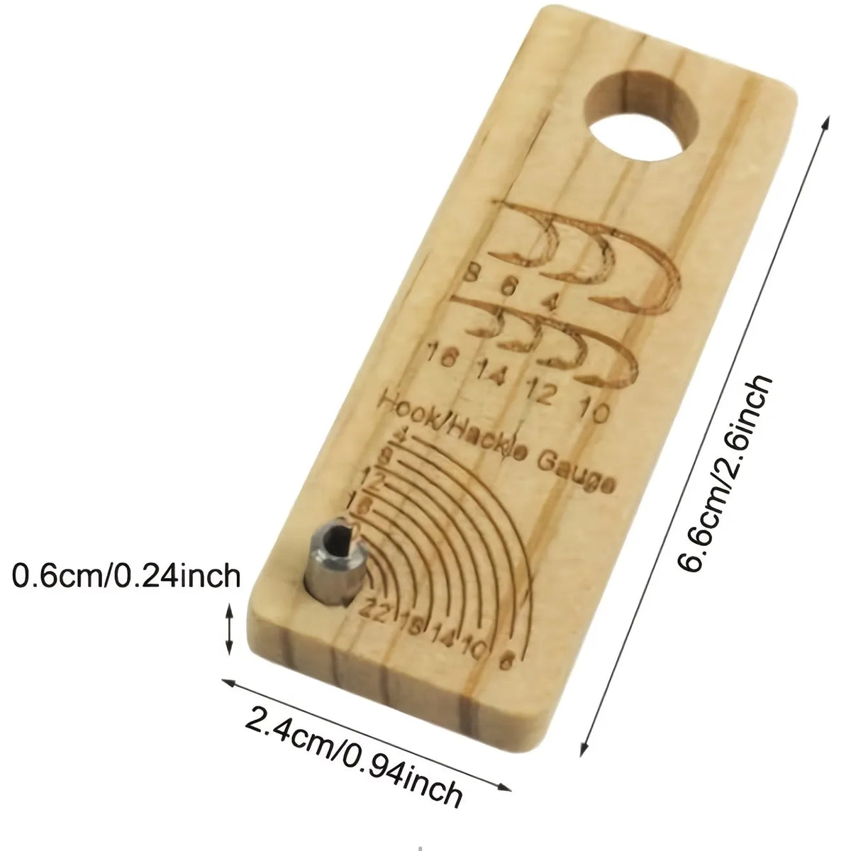 Aventik Hair Stacker and Hook Size Gauge