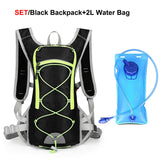 Cycling Backpack Water Bag Set 2L MTB Bike Hydration Pack Bicycle Knapsack Water Bags Mountaineering Running Backpack 2Liters