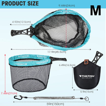 THKFISH Folding Fly Fishing Landing Net