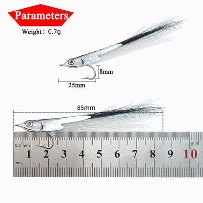 Realistic Minnow Baitfish Flies