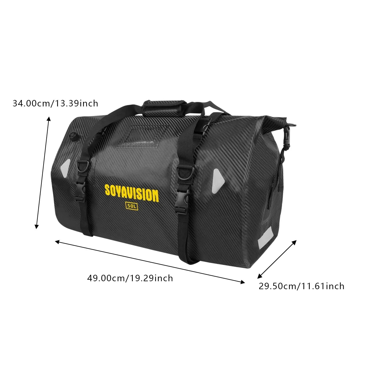 Waterproof 20L/40L/50L/66L/70L/100L Dry Storage Bag for Bicycle Mototcycle Travel, Swimming, Boating, Kayaking, Camping & Beach
