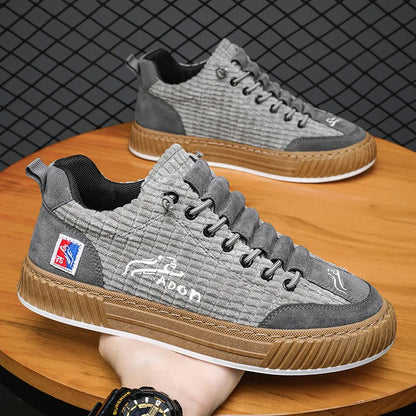Men’s Designer Casual Sneakers – Comfort Platform Vulcanized Shoes, Fashion Streetwear Trainers