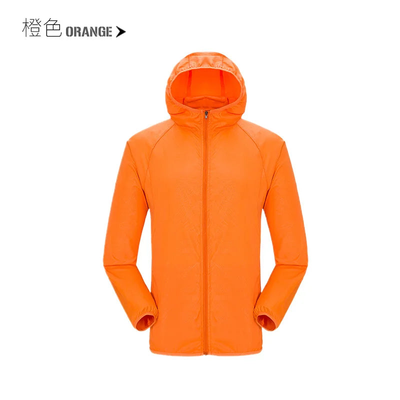 Waterproof Quick-Dry Camping Rain Jacket