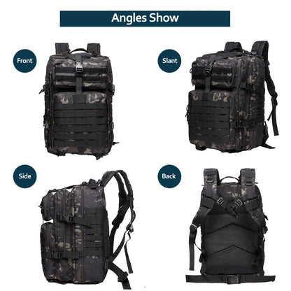 25L/50L Waterproof Tactical Hiking Backpack