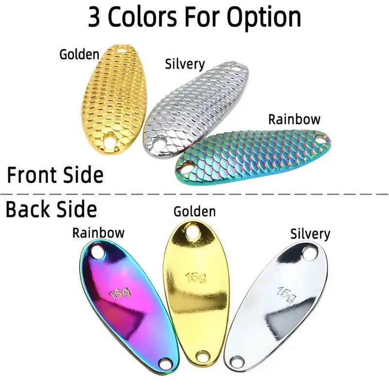 Trout Spoon and Spinner Lures (10 Pack)