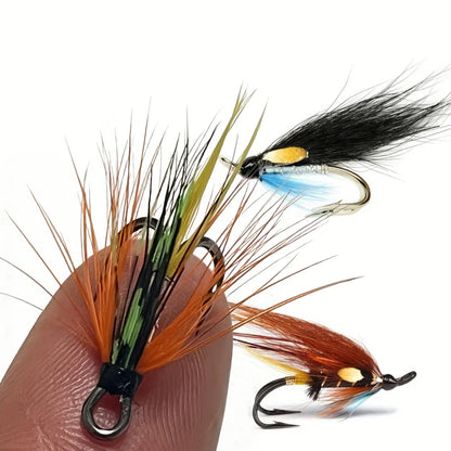 Double Hook Salmon Wet Flies (3 Pack)