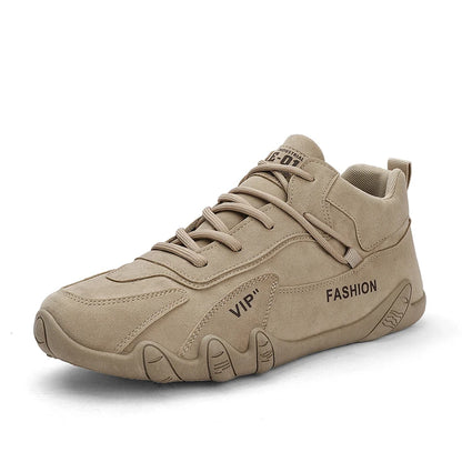 Men’s Outdoor Hiking Shoes – Four-Season Sports Sneakers with Anti-Slip Comfort for Work, Casual & Youth Fashion