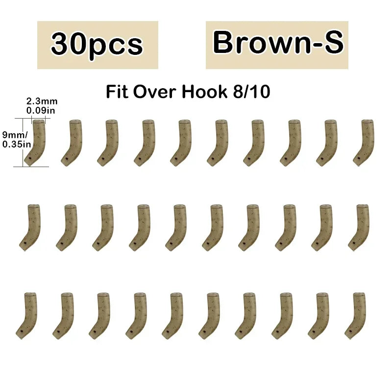Carp Hook Kickers and D-Rig Aligners (30 Pack)