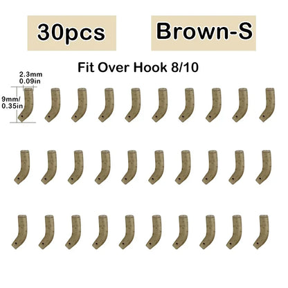 Carp Hook Kickers and D-Rig Aligners (30 Pack)