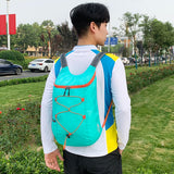 10L Foldable Portable Backpack Mountaineering Bag Ultralight Splashproof Outdoor Climbing Hiking Cycling Travel Knapsack