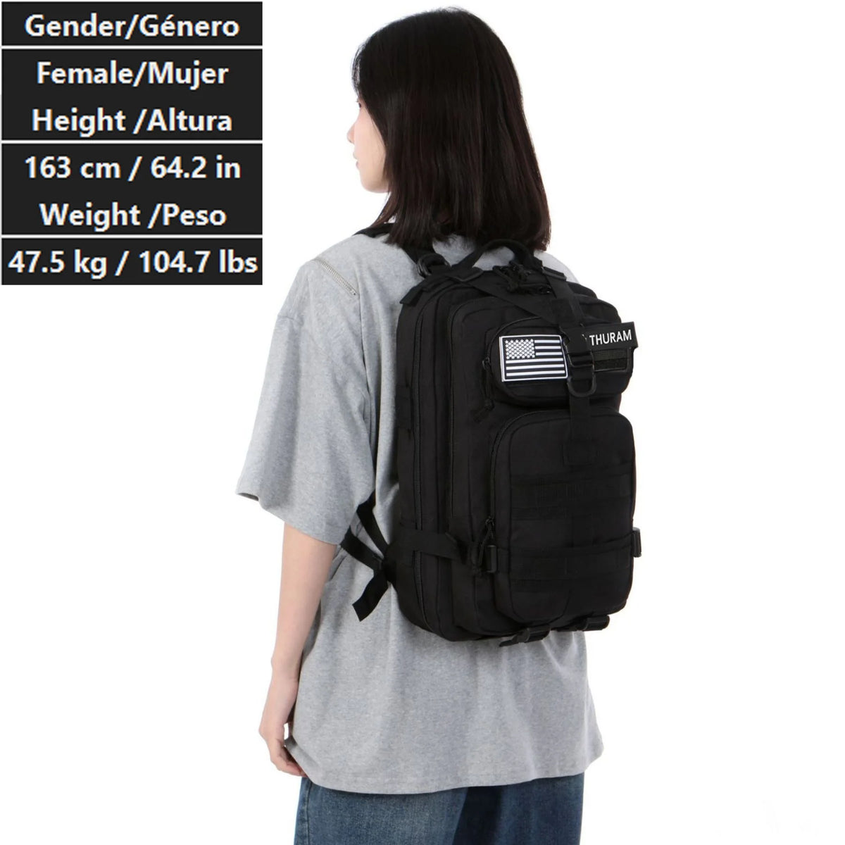 25L/50L Waterproof Tactical Hiking Backpack