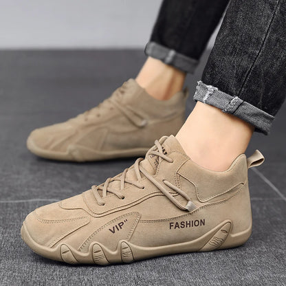 Men’s Outdoor Hiking Shoes – Four-Season Sports Sneakers with Anti-Slip Comfort for Work, Casual & Youth Fashion