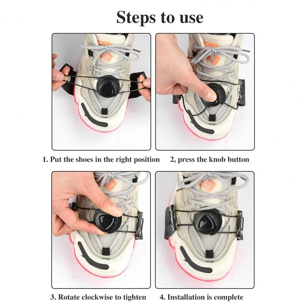1 Pair Ice Cleats Shoes Crampons with 5 Steel Studs Winter Walking Ice Snow Traction Grips Non-slip Boot Spikes Grippers