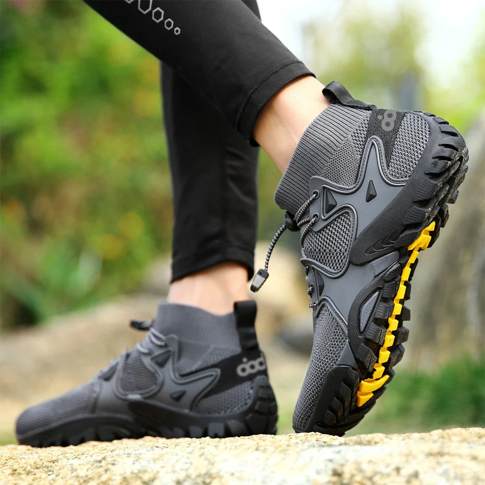 Oiaano Man Black Shoes Summer Men Casual Beach Outdoor Water Breathable Trekking Fashion Hiking Stability And Comfort Sport