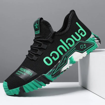 Men’s Lightweight Sport Running Shoes – Breathable Comfortable Walking Sneakers Casual Trainers