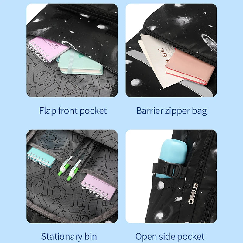 Children's backpacks for boys, grades 1 to 3 to 6, boys, primary school students, new model, reducing burden, protecting the spi