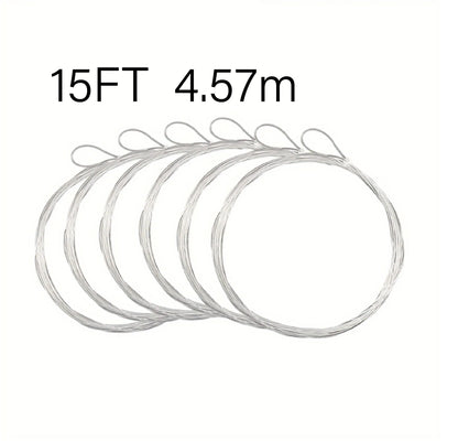 Aventik Nylon Tapered Leaders 9-15ft (6 Pack)