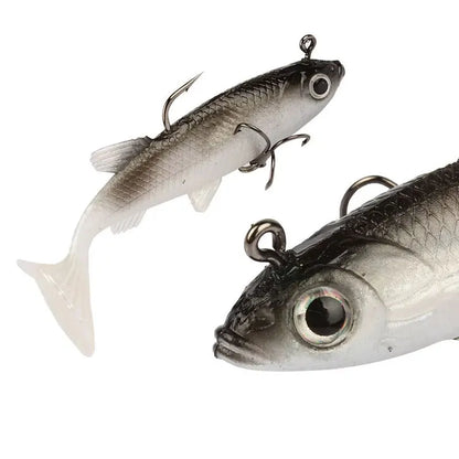 Soft Plastic Lure Kit 8cm (5 Pack)