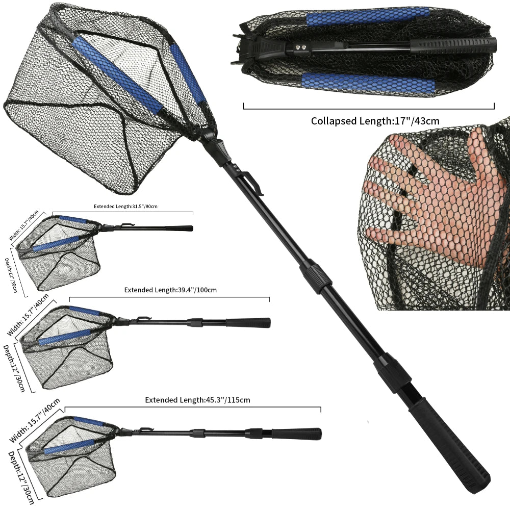 Aluminum Telescoping Landing Net (55-190cm)