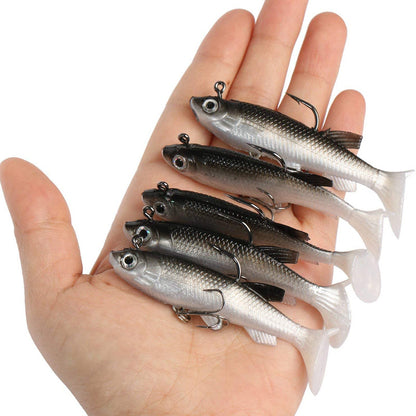 Soft Plastic Lure Kit 8cm (5 Pack)