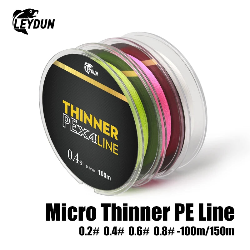 Leydun Micro Thin 4-Strand PE Line