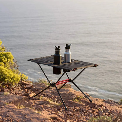 Naturehike Portable Folding Camping Table with Cup Holders Ultralight Outdoor Travel Picnic Fishing Table