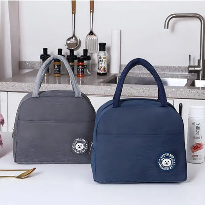 Insulated Lunch Bag Insulation Bento Pack Aluminum Foil Rice Bag Meal Pack Ice Pack Student Bento Lunch Handbag Insulation
