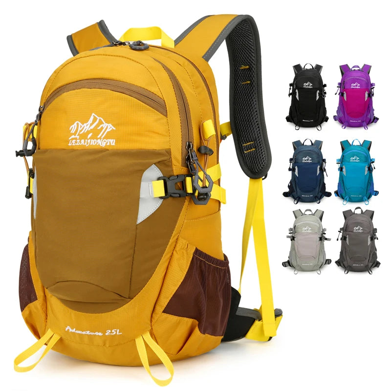 Professional Outdoor Hiking Large Capacity Mountaineering Bag Detachable Carrier Holder Water Warehouse Bag Men Women Lightweight Camping Travel Bag
