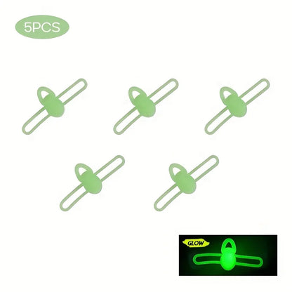 Silicone Fishing Rod Hook Keepers (5 Pack)