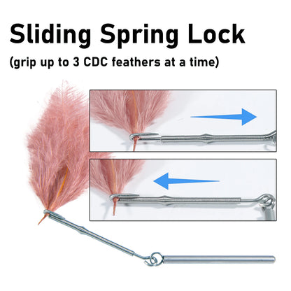 Dr.Fish Stainless Hackle Pliers