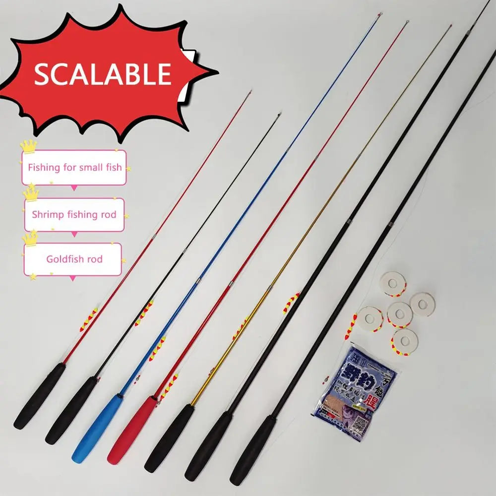 Telescopic Fiberglass Rod and Reel Combo