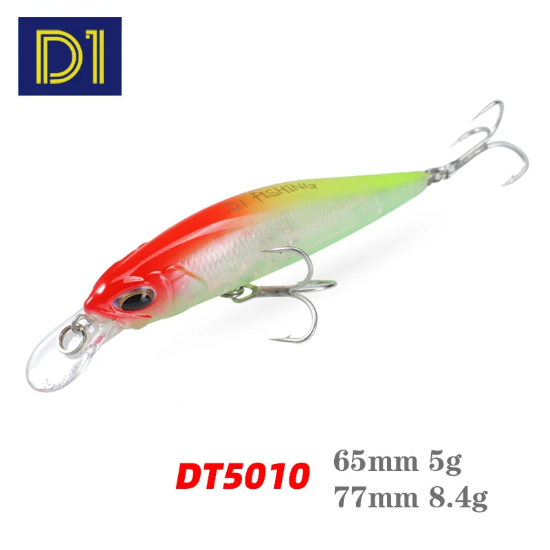 D1 Suspending Minnow Jerkbait 77mm