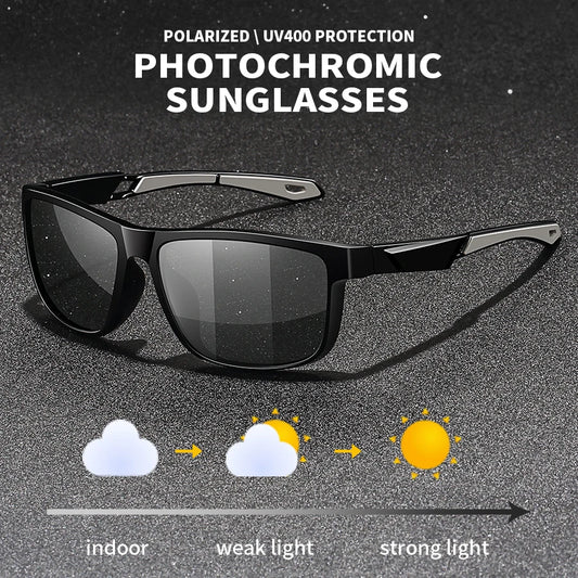 Photochromic Polarized Sports Sunglasses
