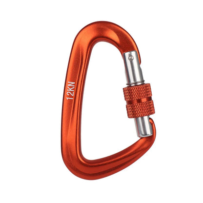 Quality Aluminum Security Master Lock Accessories Mountaineering Protective Equipment Professional Carabiner Climbing Key Hooks