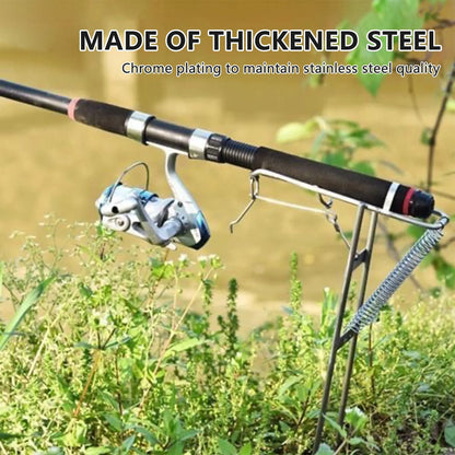 Automatic Spring Fishing Rod Holder