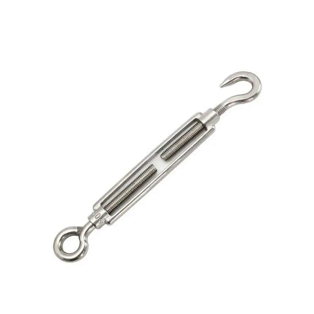 304 Stainless Steel Hooks for Camping Tent Accessories M4 Eye Turnbuckle Wire Rope Tension Hardware