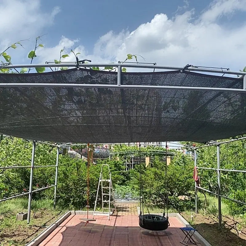 40~90% Shading Black HDPE Anti-UV Sun Shade Net Gazebo Shelter Outdoor Pergola Sun Cover Agriculture Greenhouse Sunshade Net