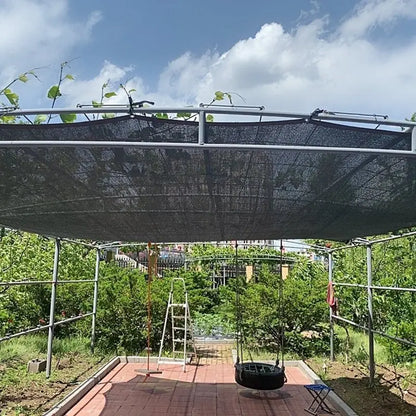 40~90% Shading Black HDPE Anti-UV Sun Shade Net Gazebo Shelter Outdoor Pergola Sun Cover Agriculture Greenhouse Sunshade Net