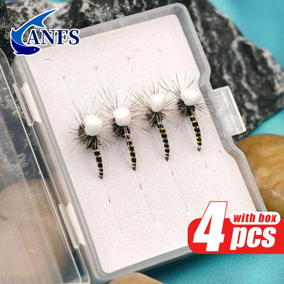 ANFS Midge Dry Flies (4 Pack)