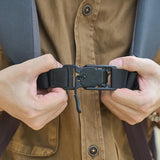 Backpack Chest Bag Strap Harness Adjustable Buckle Clip Straps Non-slip for Outdoor Camping Tactical Bag Fixed Belt Accessories