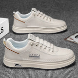 2025 Men’s Casual Sneakers – Breathable Outdoor Flat Shoes, Fashion Comfort Trainers