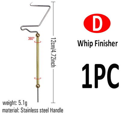 Rotating Whip Finisher Fly Tying Tool