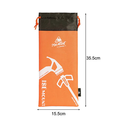 Outdoor Camping Equipment Stake Storage Bags Tent Accessories Hammer Wind Rope Tent Pegs Nails Storage Bag
