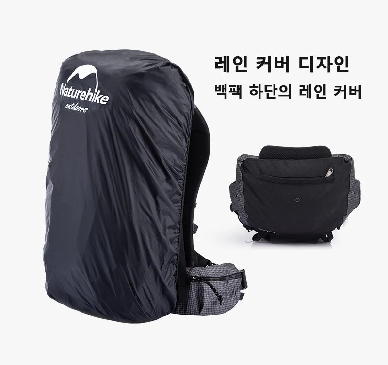 Naturehike Camping Backpack 60+5L Large Capacity Waterproof Climbing Bag Ultralight Travel Man Backpack Outdoor Hiking Backpack